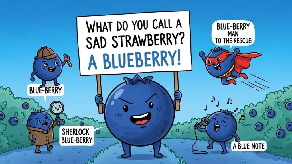 Best Blueberry Puns for Texts and Messages