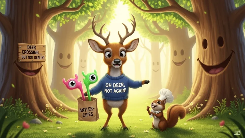 Best Funny Deer Puns for Texting and Messaging