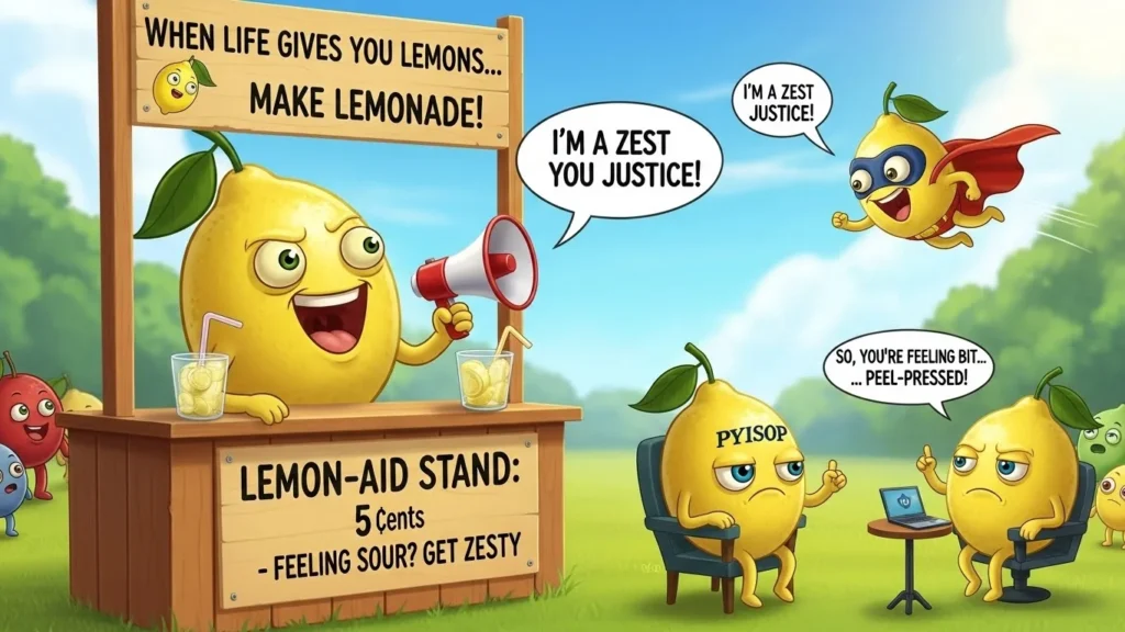 Best Lemon Puns for Texting Your Crush