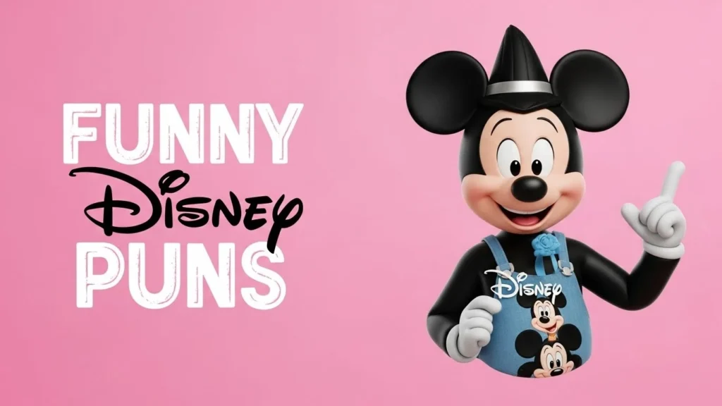 Classic Disney Character Funny Puns for Instant Laughs
