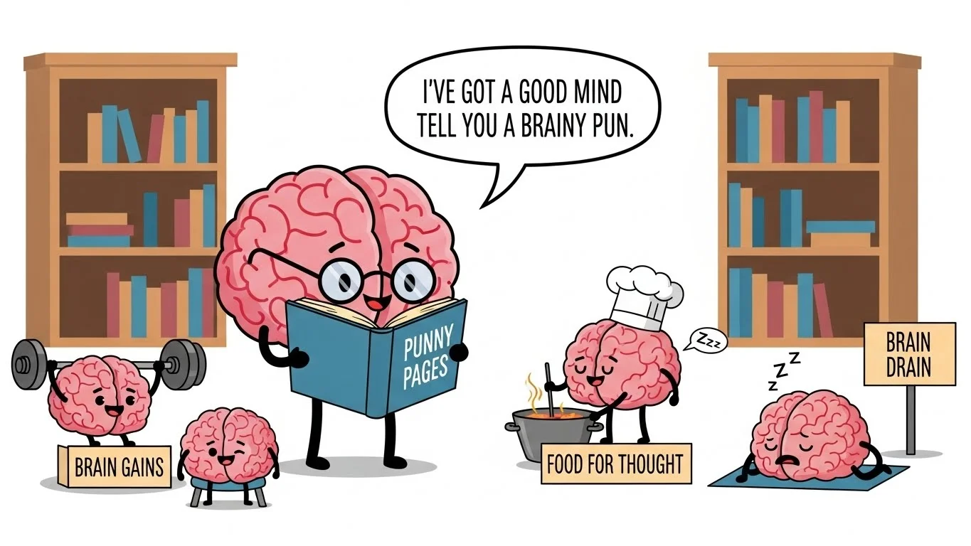Clever Brain Puns for Smart Minds