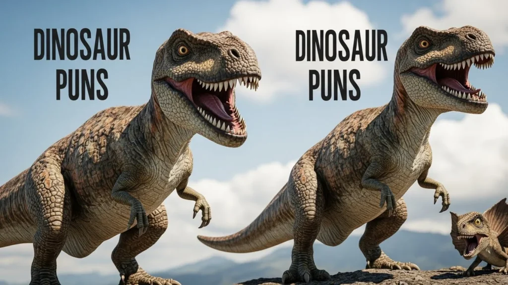 Dinosaur puns for fun conversations with friends