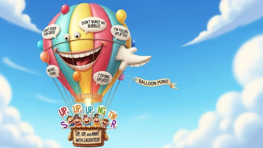 Funny Balloon Puns for Party Invitations
