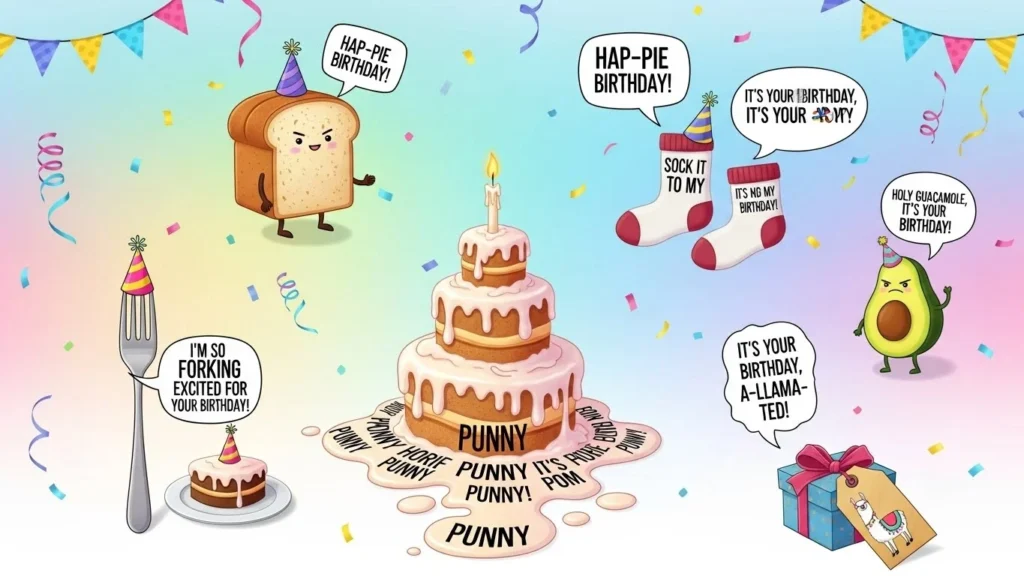 Funny Birthday Puns for Friends