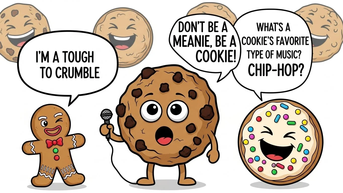 Funny Cookie Puns for Text Messages