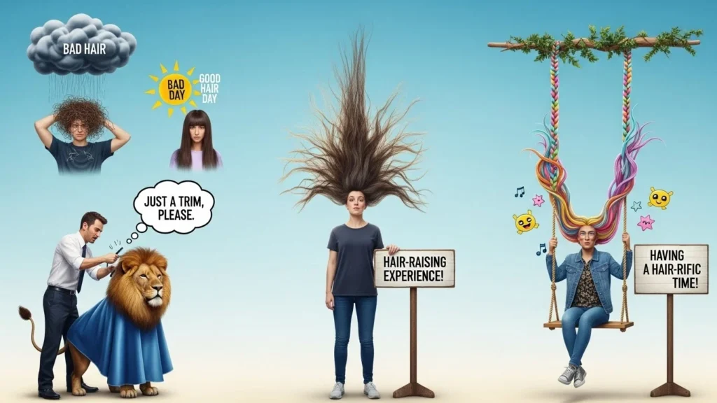 Funny Hair Puns for Bad Hair Days