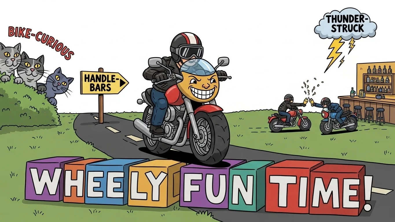 Funny Motorcycle Puns for Biker Enthusiasts