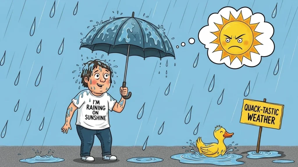 Funny Rain Puns for Texts That Make Everyone Smile