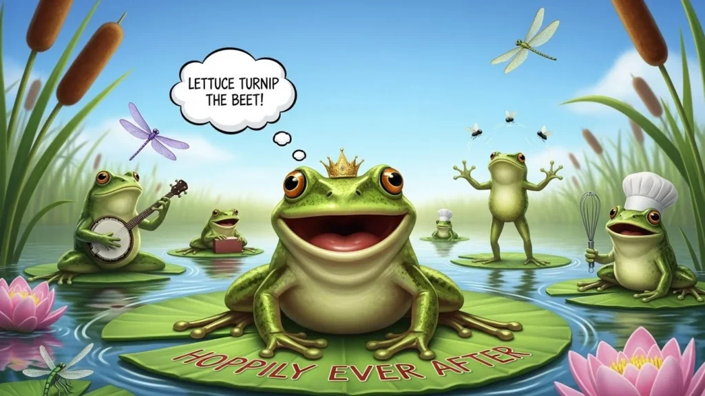 Funny frog puns for everyday laughs