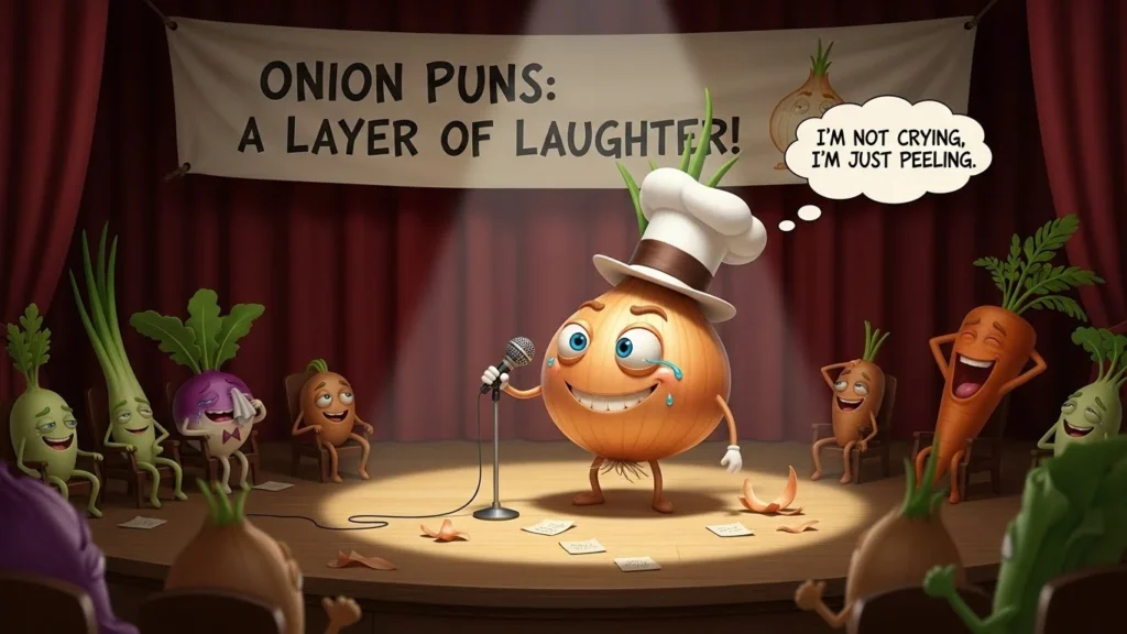 Hilarious Onion Puns for Texts and DMs