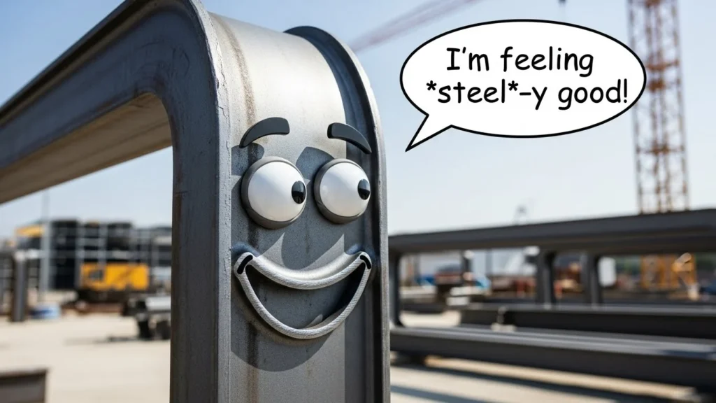 Hilarious Steel Puns for Texting Your Crush