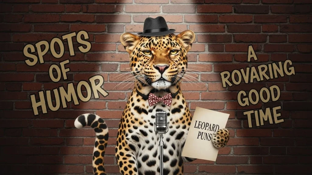 Leopard puns for funny conversations with friends