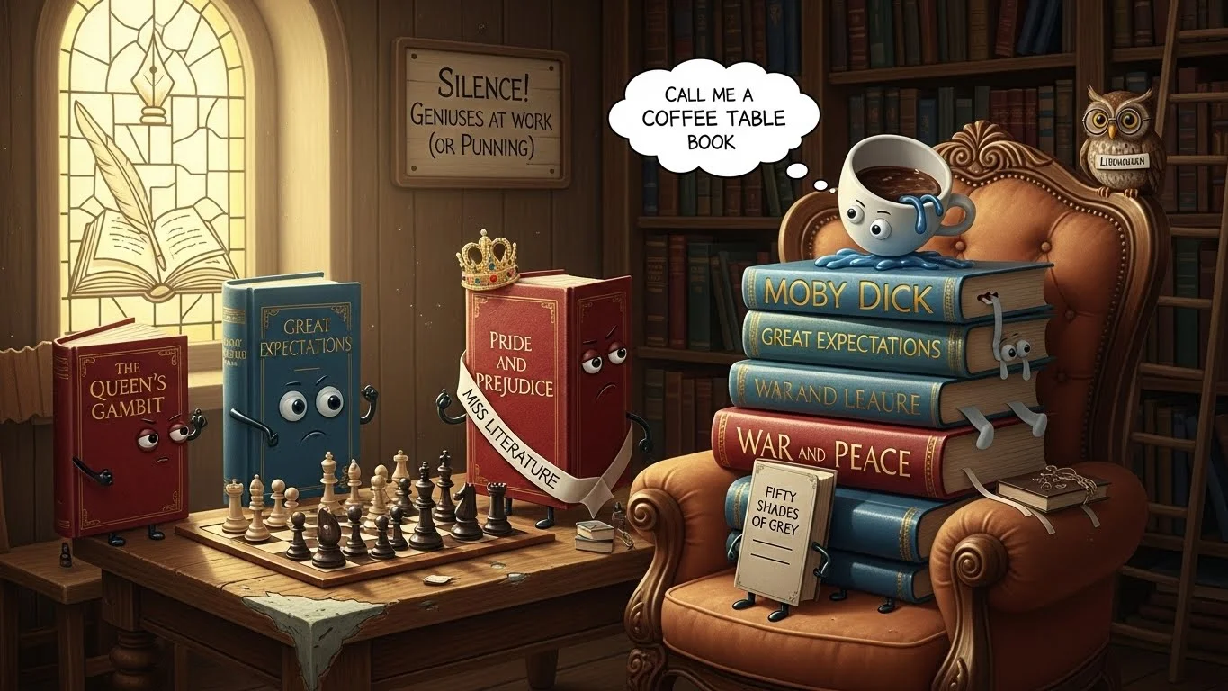 Literary puns for book lovers and readers