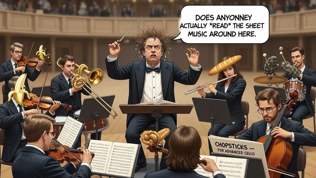 Music jokes for funny conversations and daily laughs