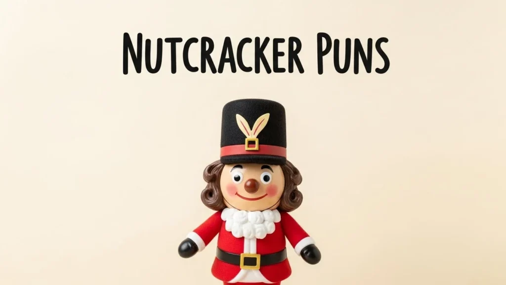 Nutcracker puns for funny conversations and laughs
