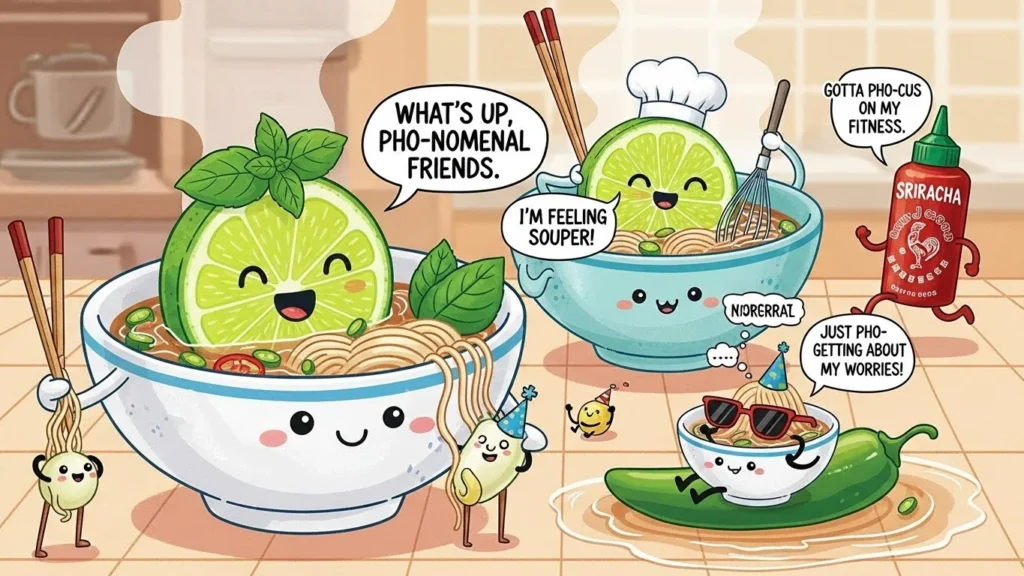 Pho puns for funny conversations with friends