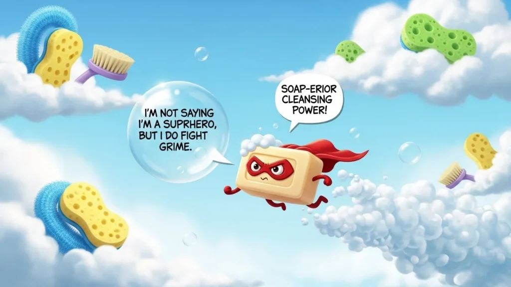 Soap puns for everyday fun conversations