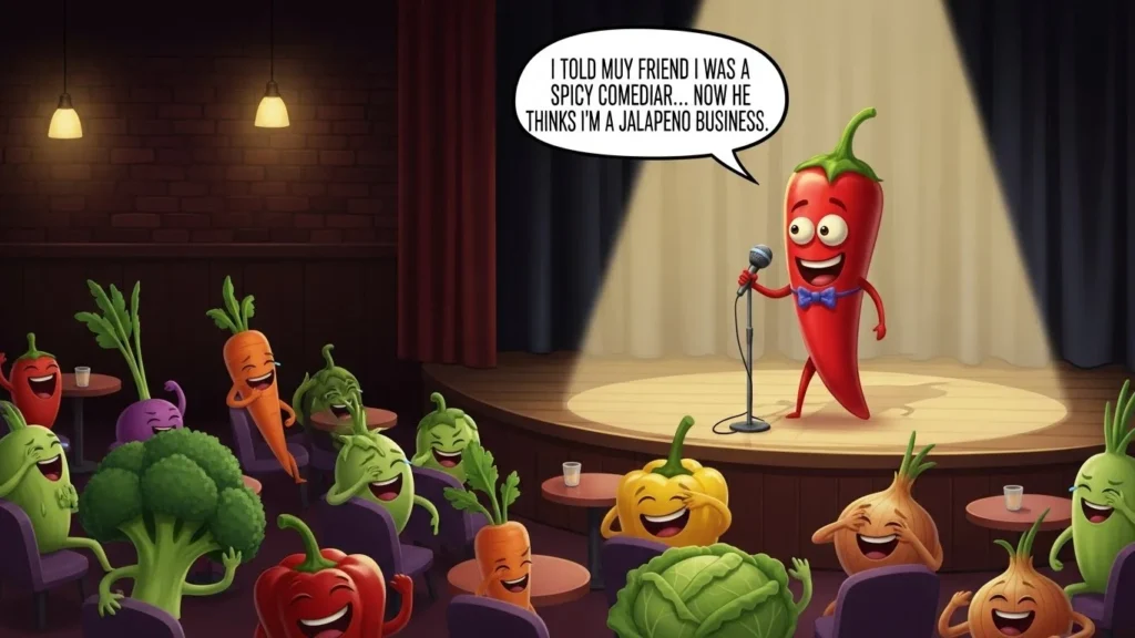 Spicy chili jokes for fun conversations with friends