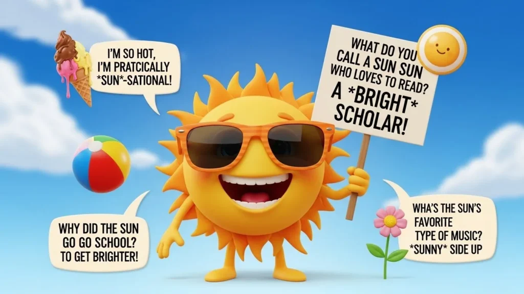 Sunny Puns for Flirty Conversations and Dating Apps