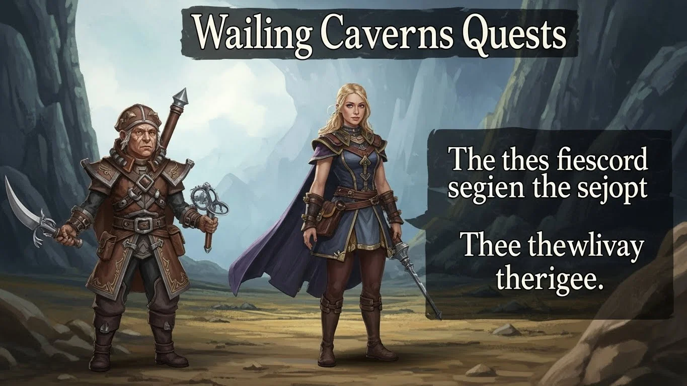 Wailing Caverns Quests