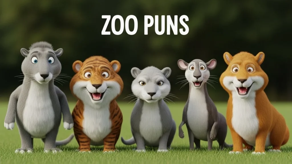 Zoo puns for funny conversations with friends