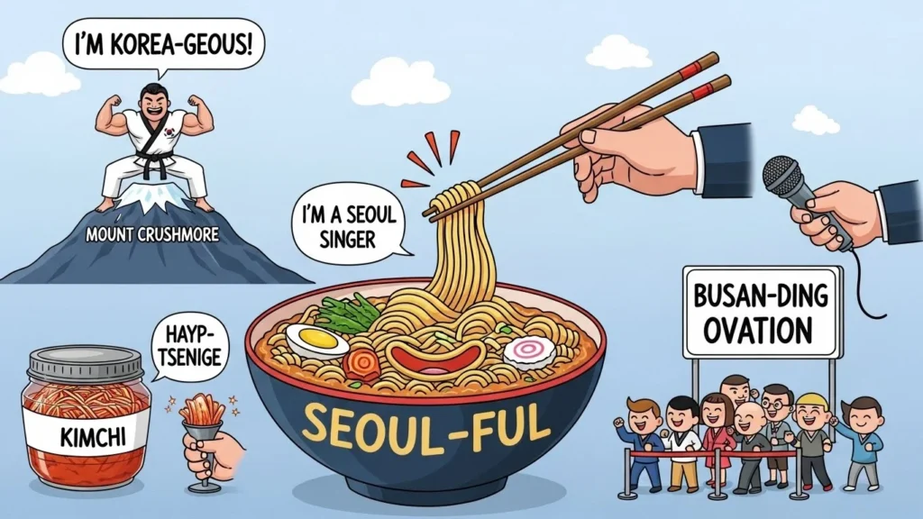 Hilarious Korea Food Puns for Every Snack Lover
