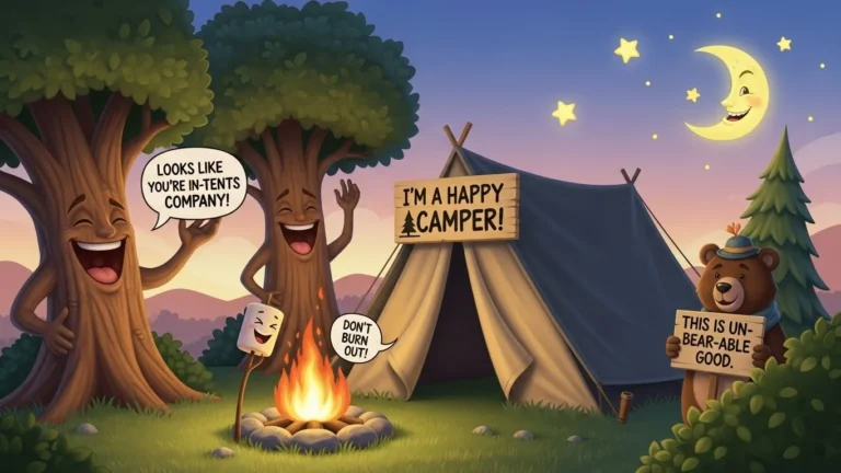camping puns