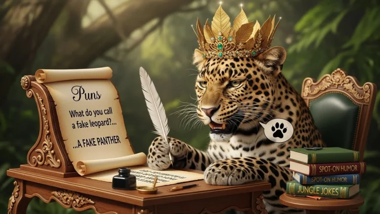 leopard puns
