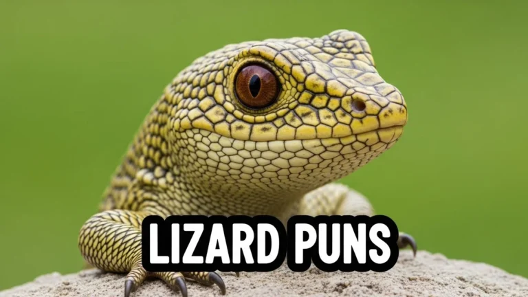 lizard puns