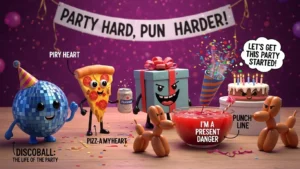 party puns