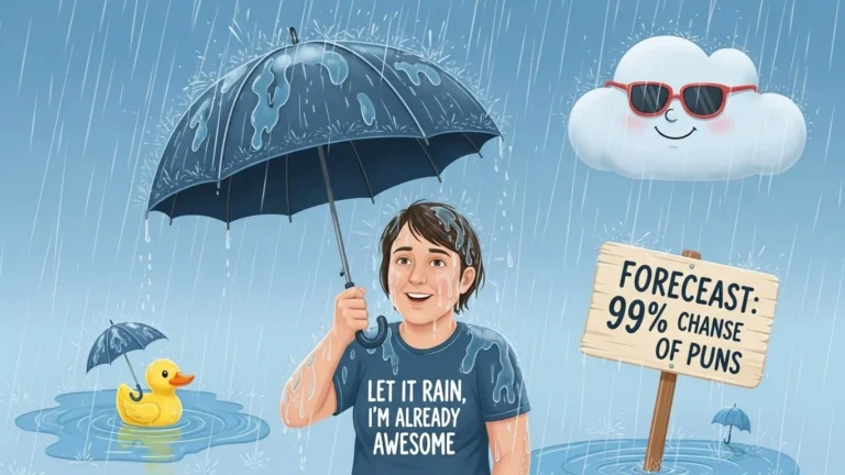 rain puns