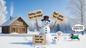 snow puns