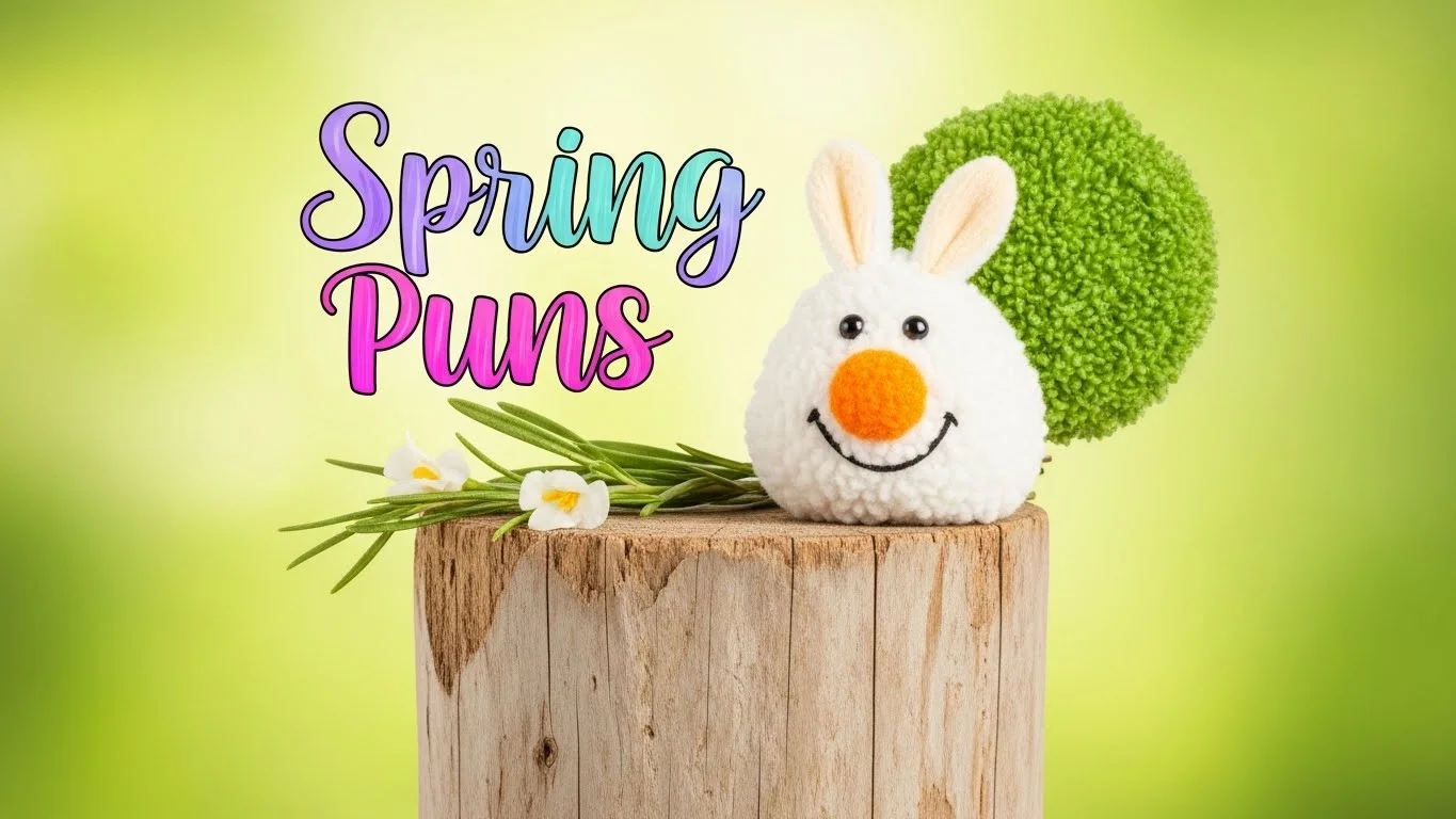spring puns