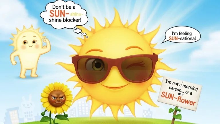 sun puns
