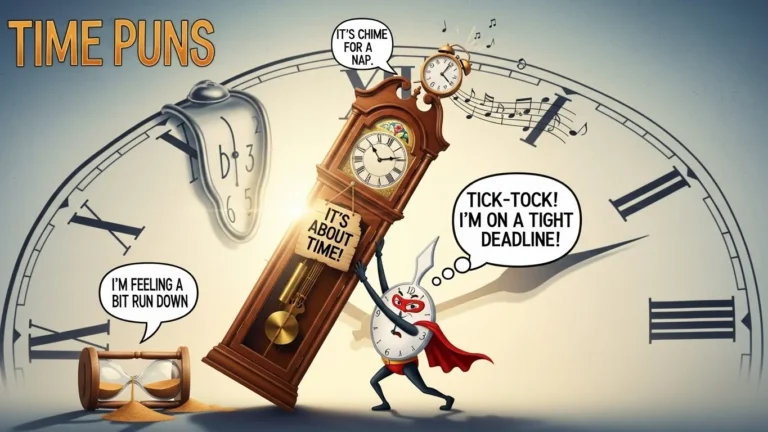 time puns