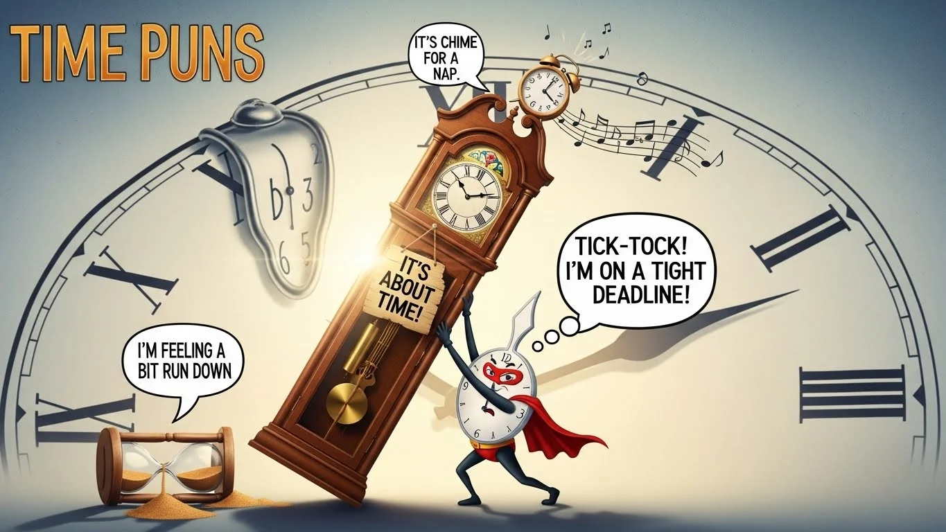 time puns