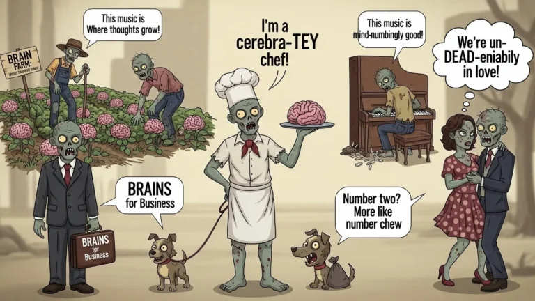 zombie puns