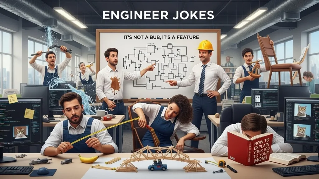 Engineering jokes for students and campus life