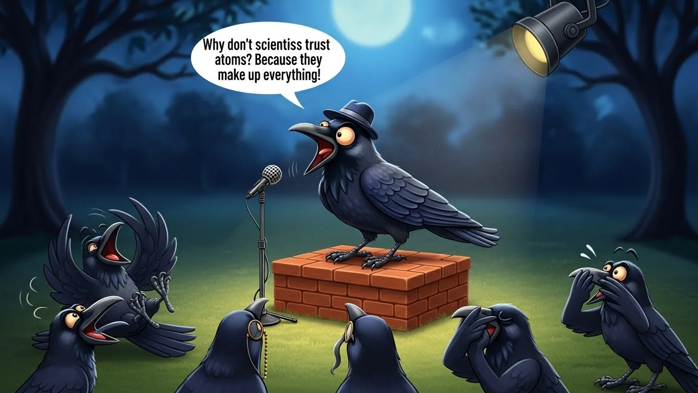 Funny crow jokes for bird lovers