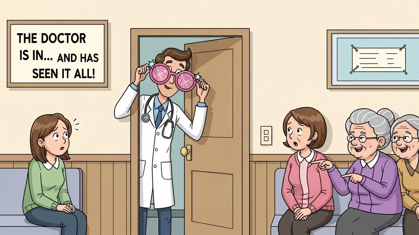 Funny gynecologist jokes for awkward checkups