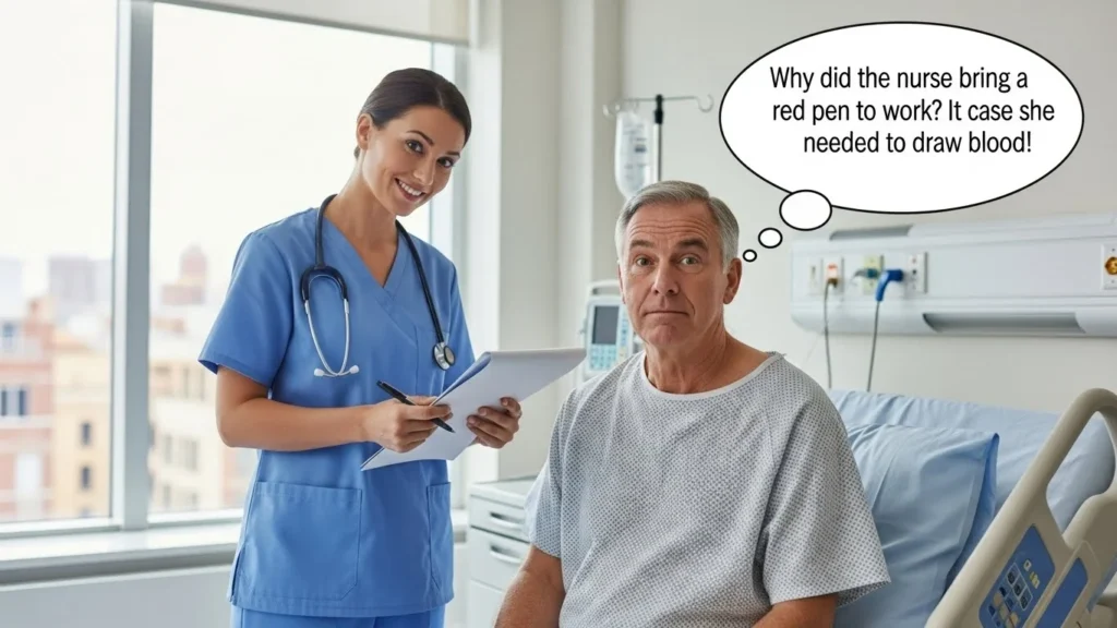 Funny nurse jokes about hospital life