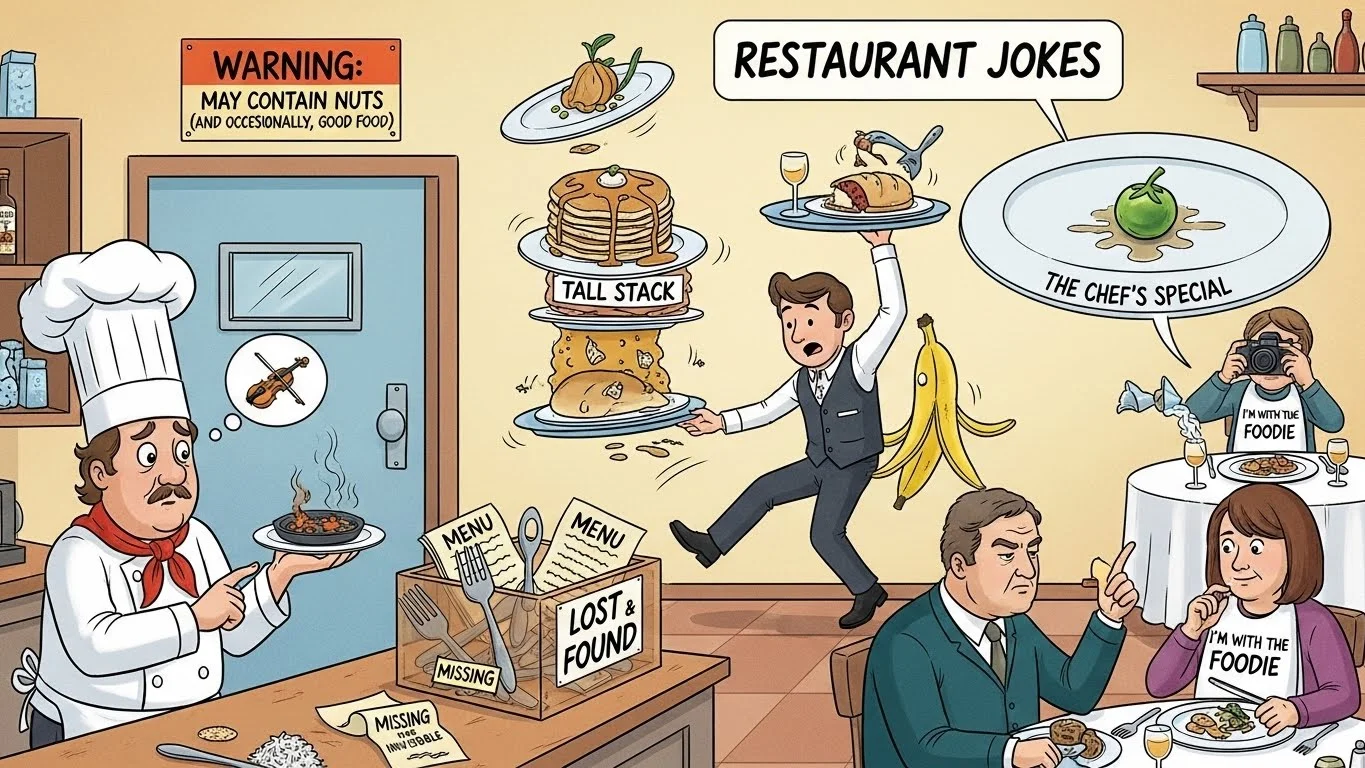 Funny restaurant jokes everyone relates to 