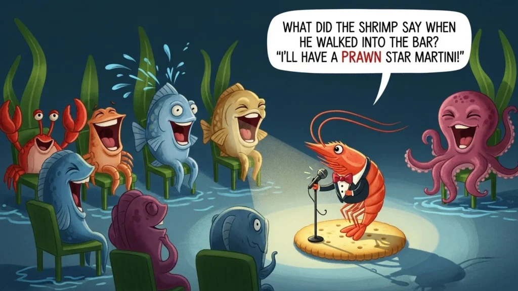 Funny shrimp jokes for instant laughs