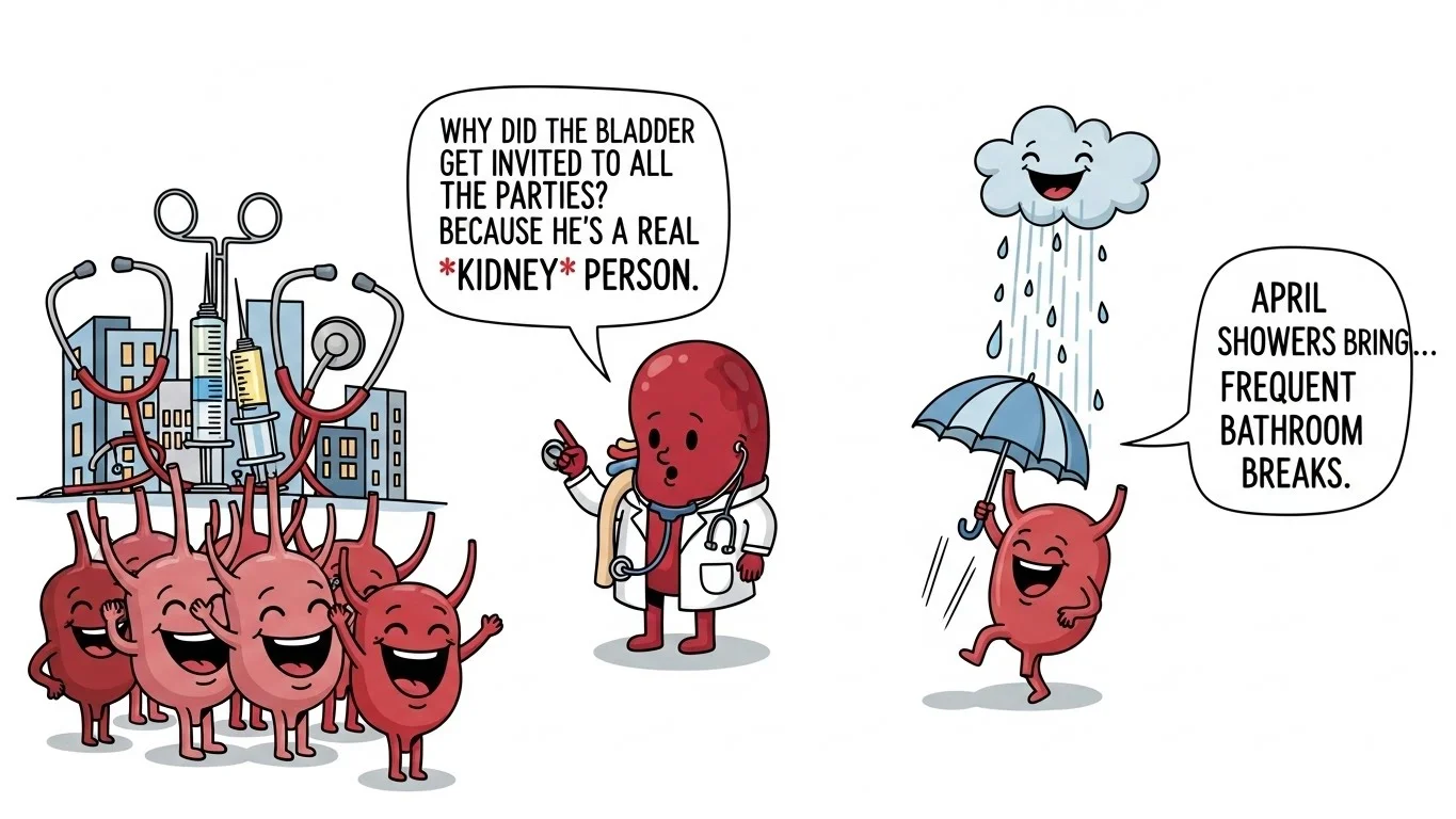 Funny urology jokes for general laughs