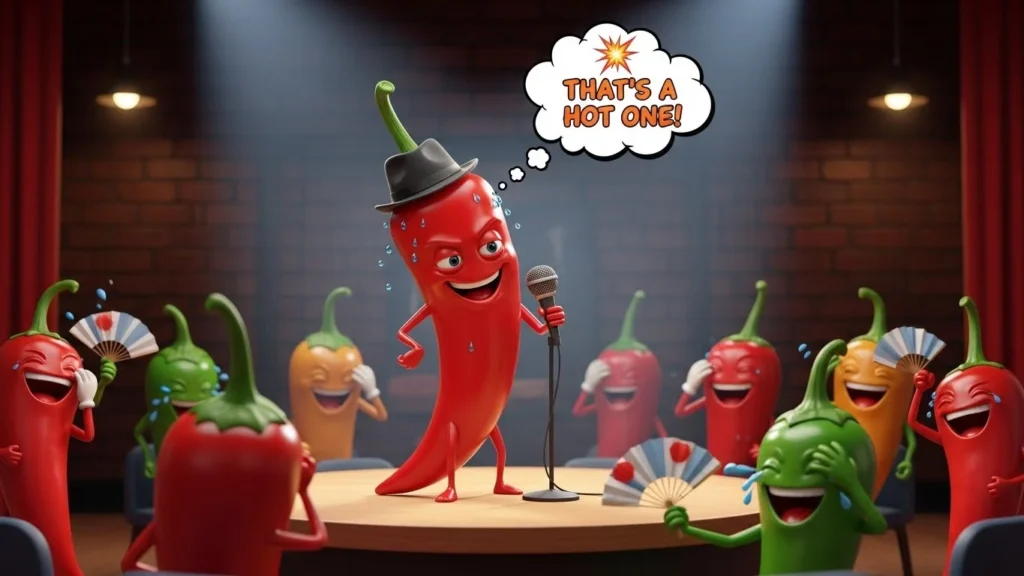 Hot jokes for spicy conversations