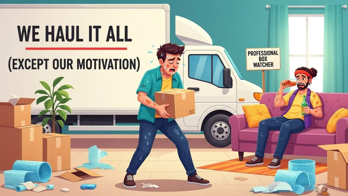 Jokes about moving house stress