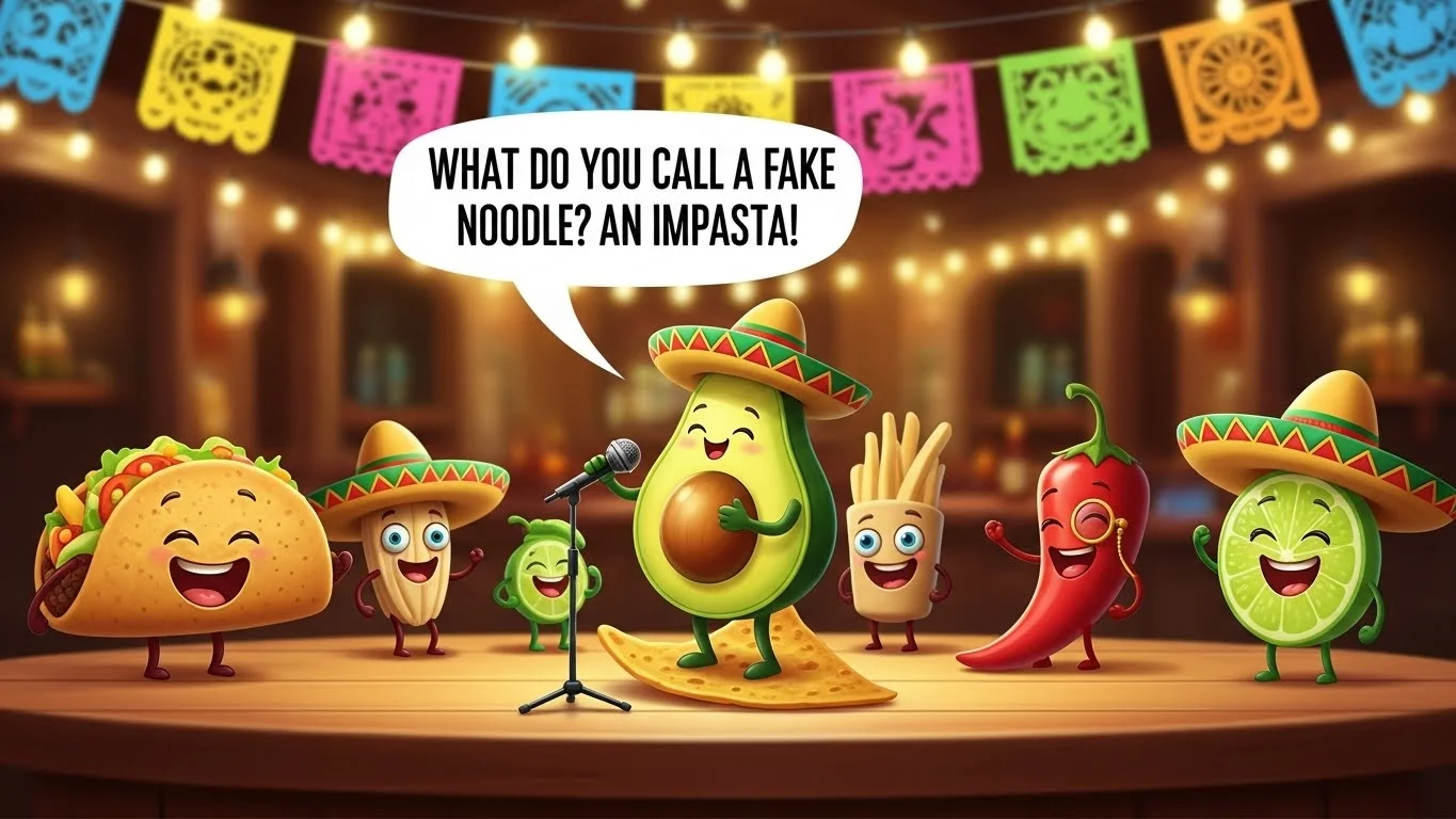 Mexican food jokes about tacos