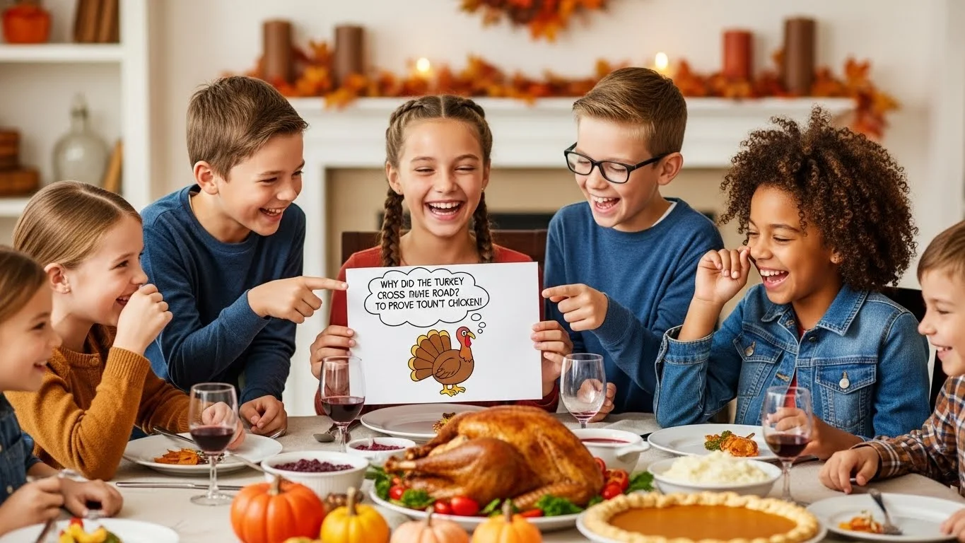 Thanksgiving jokes for kids about turkeys