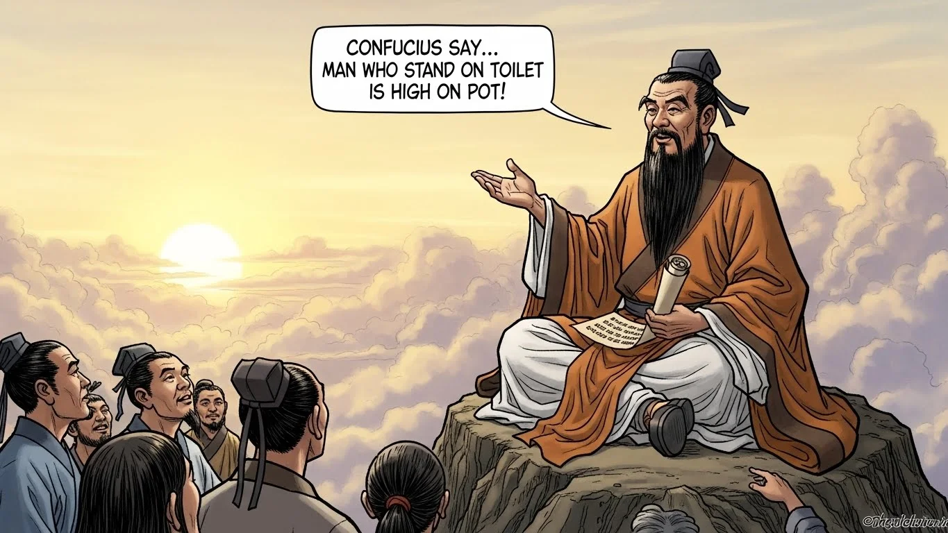 confucius say jokes