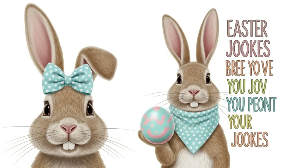 easter bunny jokes for breaking the ice on chats and dating apps